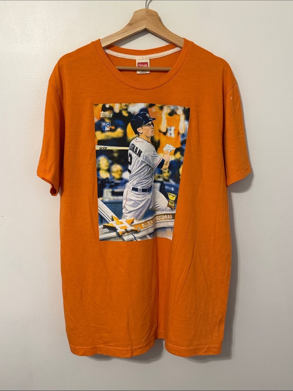 Homege Houston Astros Graphic tshirt Alex Bregman